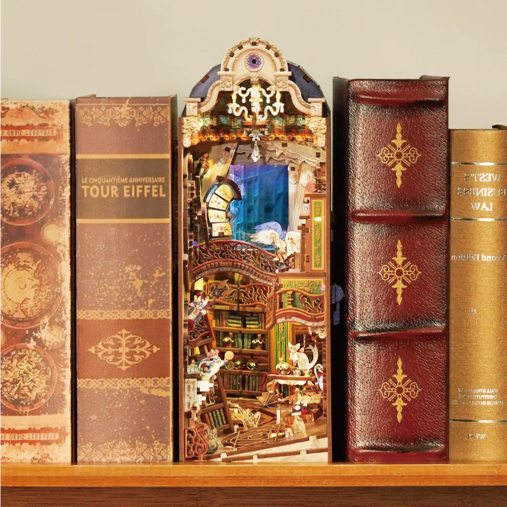 Magical Library | Tonecheer - book nook | DIY könyvtámasz - Image 8