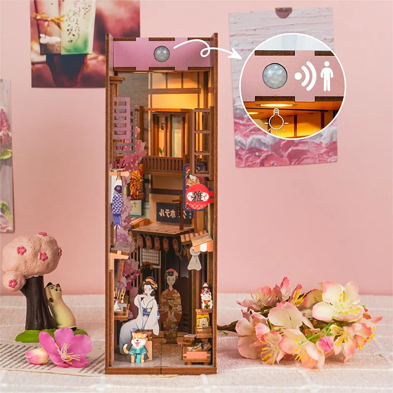 Japanese Grocery Store | Tonecheer - book nook | DIY könyvtámasz - Image 9